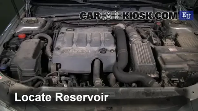 2000 Peugeot 406 LX HDi 2.0L 4 Cyl. Turbo Diesel Liquide essuie-glace Ajouter du liquide